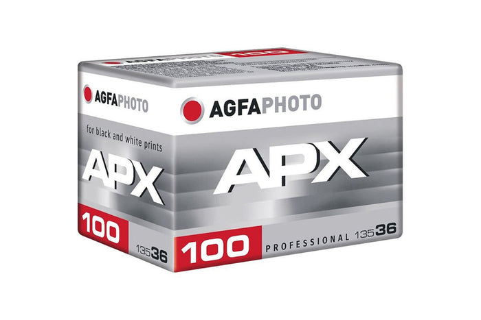 Agfa APX 100 35mm film box