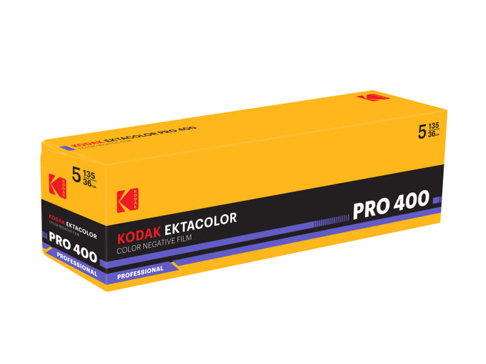 Kodak Ektacolor Pro 400 35mm film box