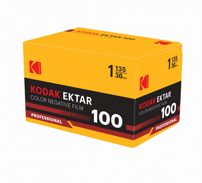 Kodak Ektar 100 35mm film box