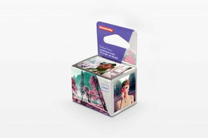 Lomography Purple Petillant 35mm film box