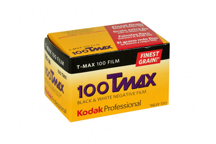 Kodak T-Max 100 35mm film box