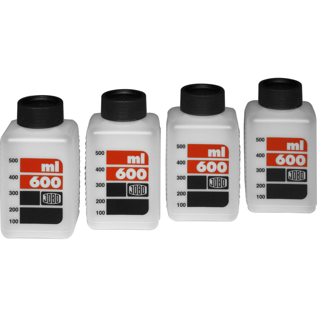 Jobo SKALED Bottles 600mL (4-Pack, White)