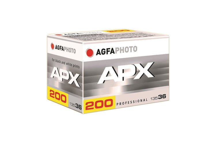 Agfa APX 200 35mm film box
