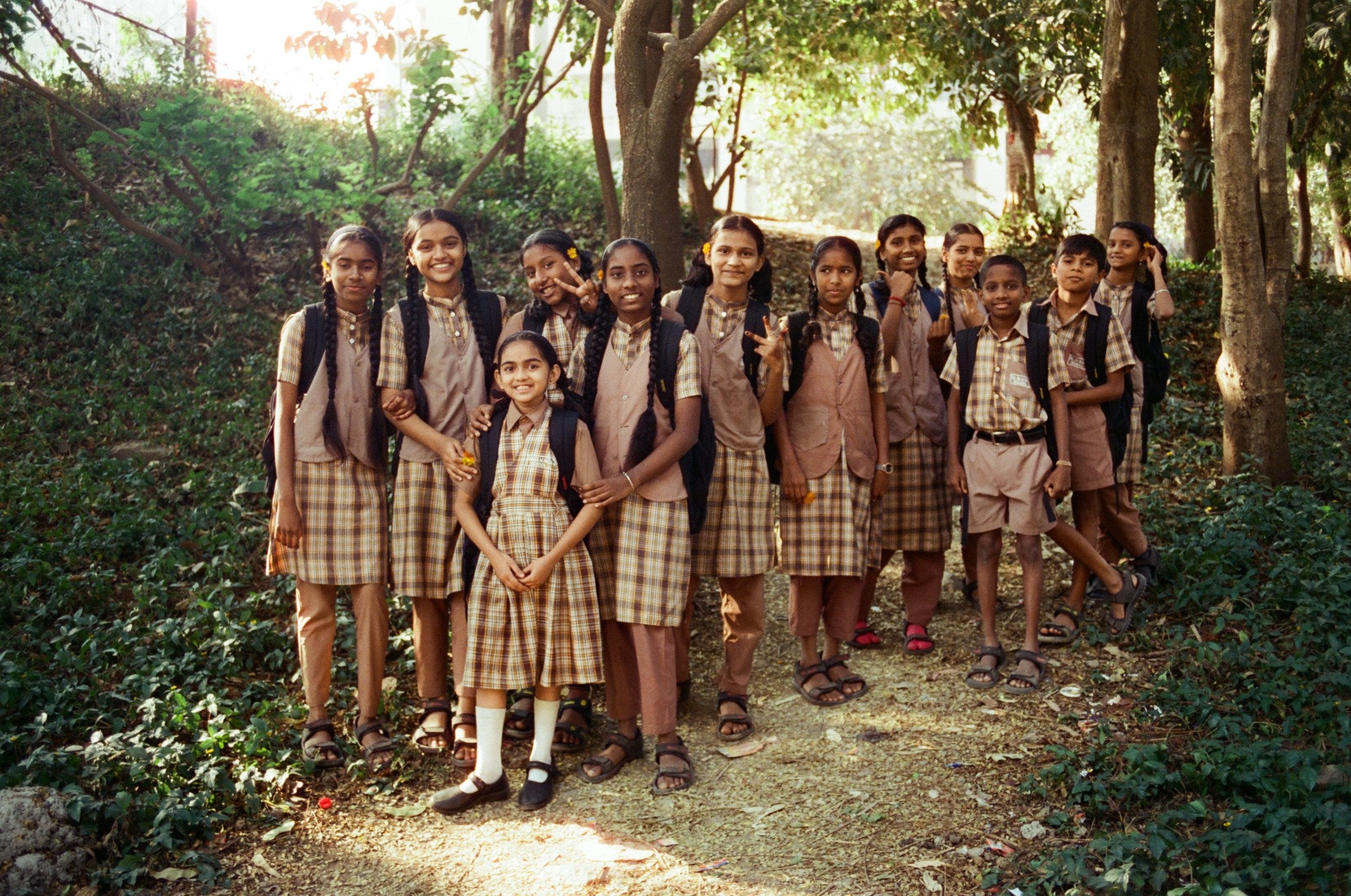 Photograph shot on Cinestill 400D