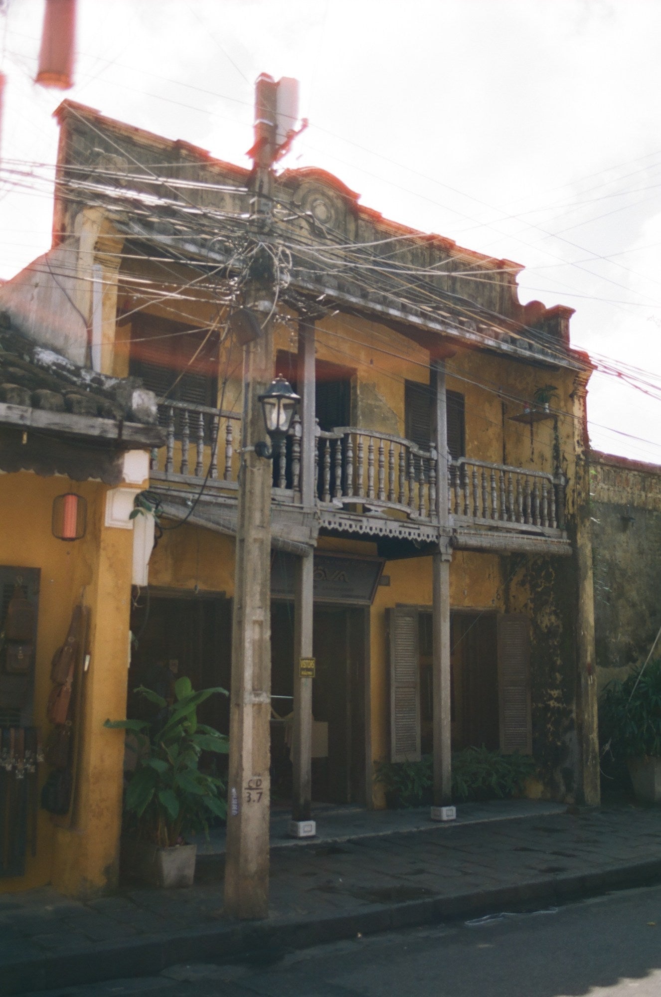 Photograph shot on Cinestill 50D