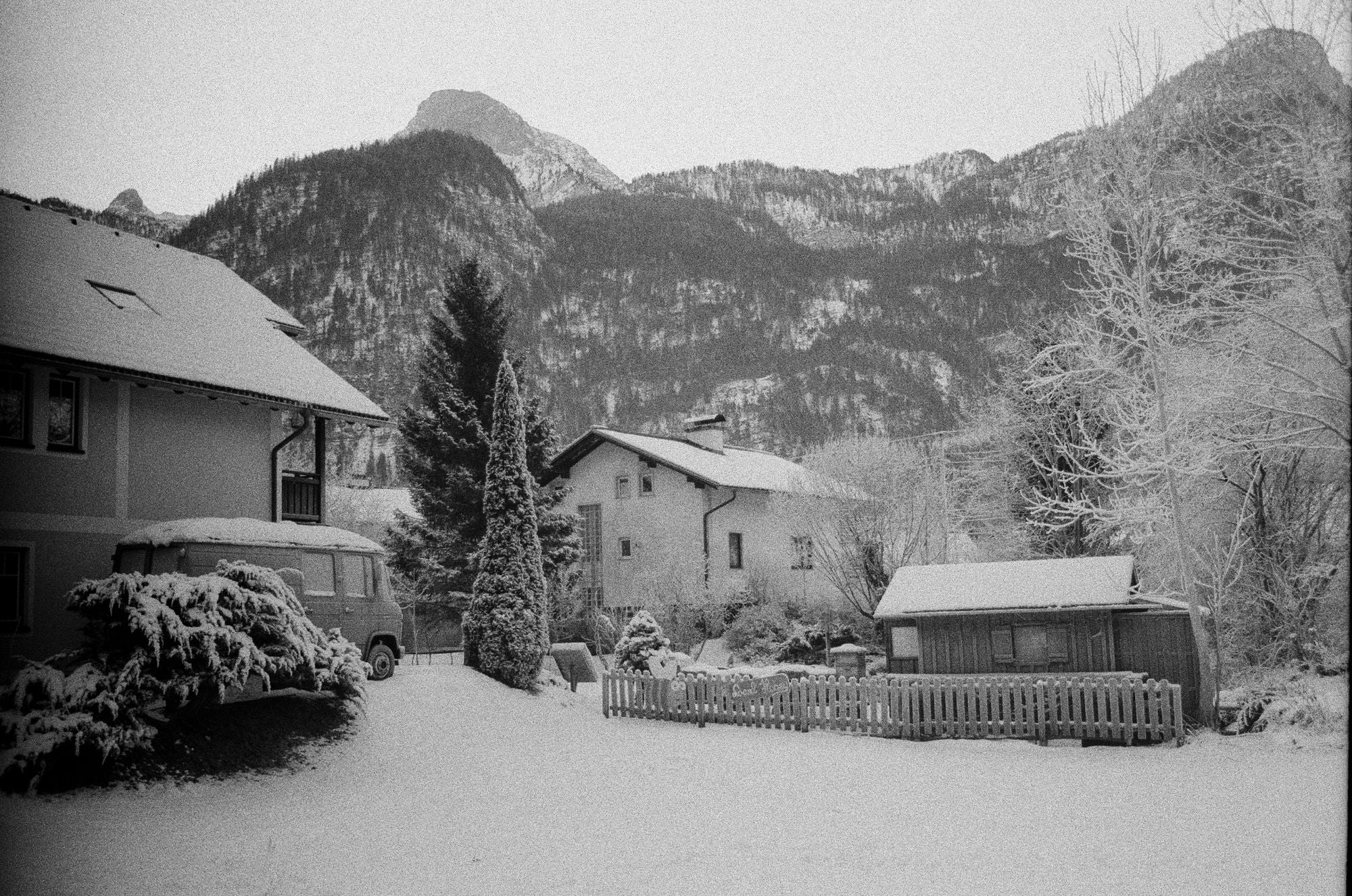 Photograph shot on Ilford HP5